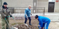 В Суземском районе прошли весенние субботники  - Рассвет