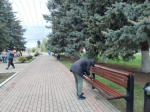 Сотрудники Центра соцобслуживания населения приняли участие во Всероссийском субботнике