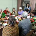 Члены клуба «Активное долголетие» отметили Масленицу