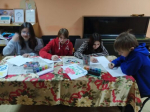 В Алешковичском СДК открылась выставка детских рисунков, посвященных 8 Марта